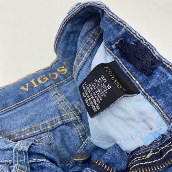 Vigoss Distressed Star Patch Shorts‎ - Picture 5 of 9